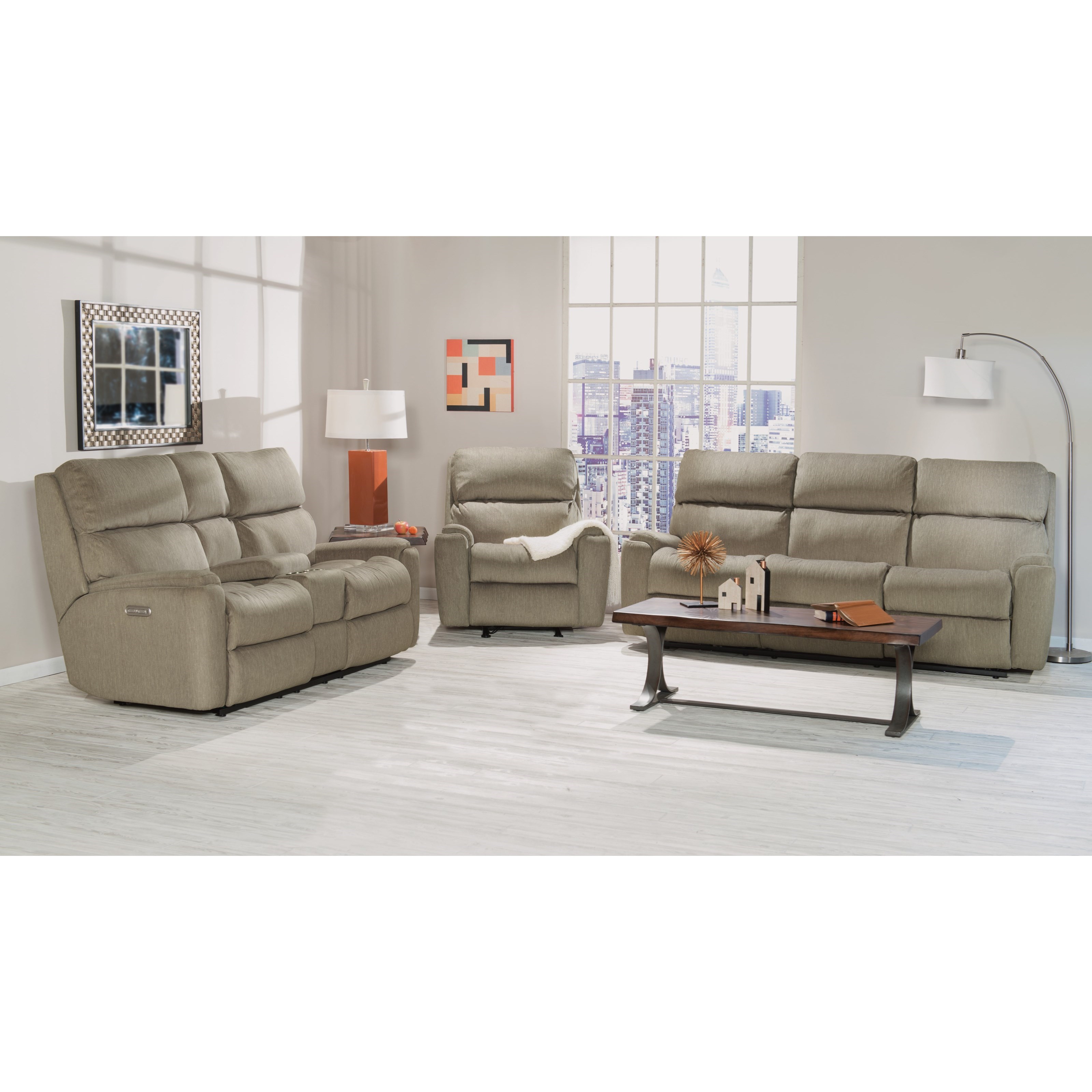 Flexsteel Rio 290451Hx1+2904601Hx1+290462Hx1 44002 Power Reclining